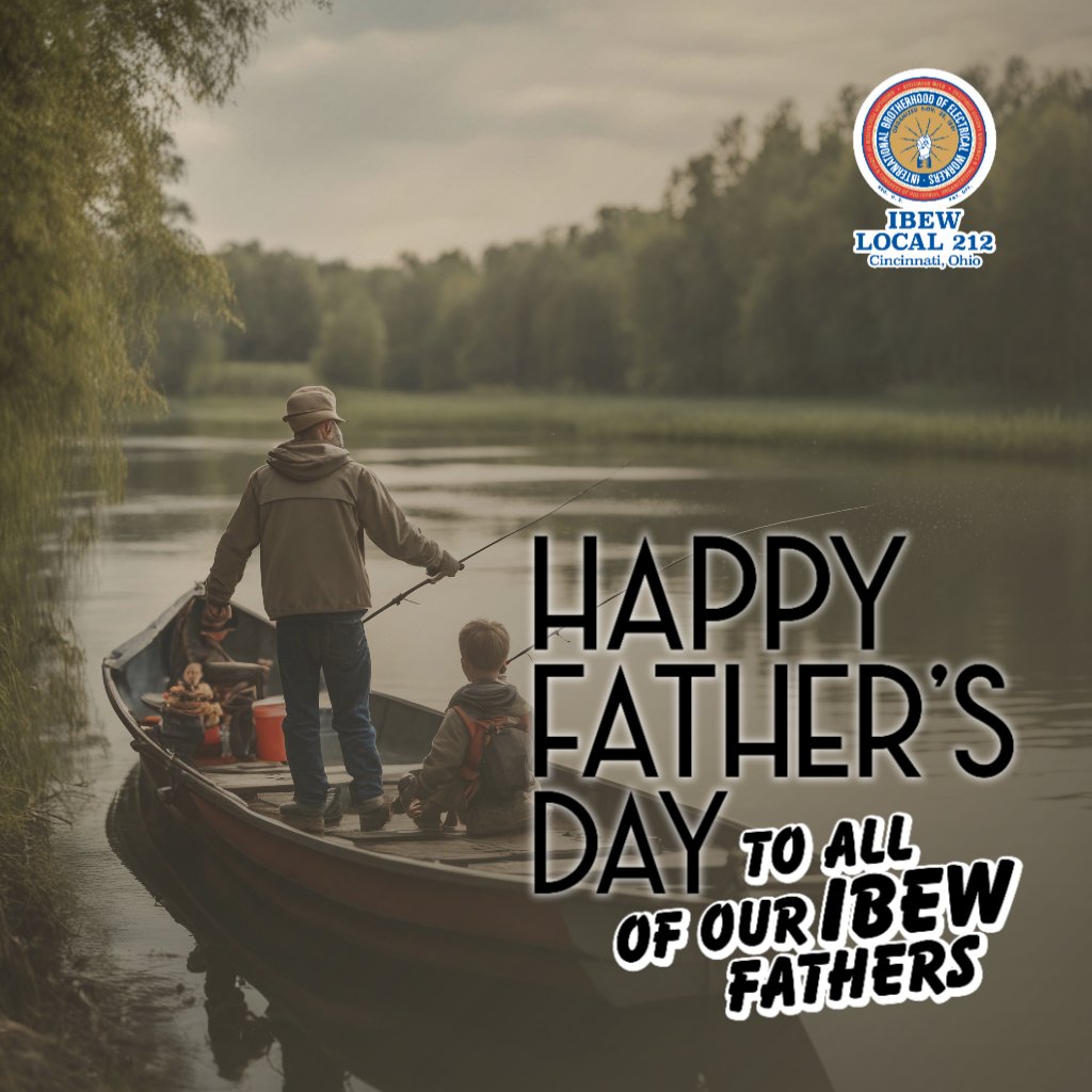 Happy Father's Day! 💙 Today, we celebrate all the hardworking dads who balance family and work with strength and love. Enjoy your day! #FathersDay #Family #UnionStrong