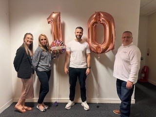 PremexGroup's tweet photo. We're also celebrating Tim Birkett's 10 year anniversary today! Thanks for all your hard work over the years, Tim. It's great to have you as part of the team! #LifeatPremex https://t.co/aux6aDwzgq
