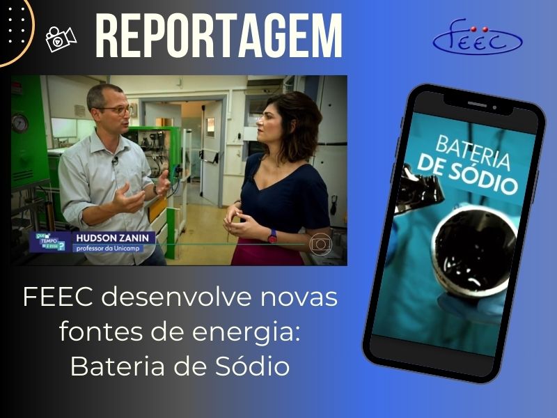 FEECUnicamp's tweet photo. Pesquisas na FEEC
Novas Fontes de Energia: Bateria de Sódio

Confira a reportagem:
https://t.co/ZgOlmI3TbC

Créditos: g1 https://t.co/BdsOlDqmJO