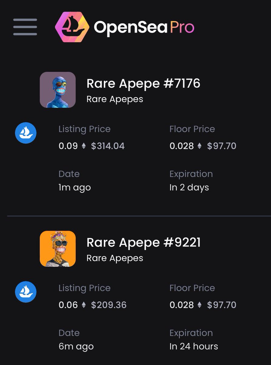 GRAIL ALERT 🚨 
King of the Cheetahs 🐆 0.06ETH
What a steal!
Triple Blue Trait, Diamond 💎 Grin
Blue skin, blue dress 0.09ETH
#RareApepes #sale #DealAlert #EthereumSummer #ETH #giveway