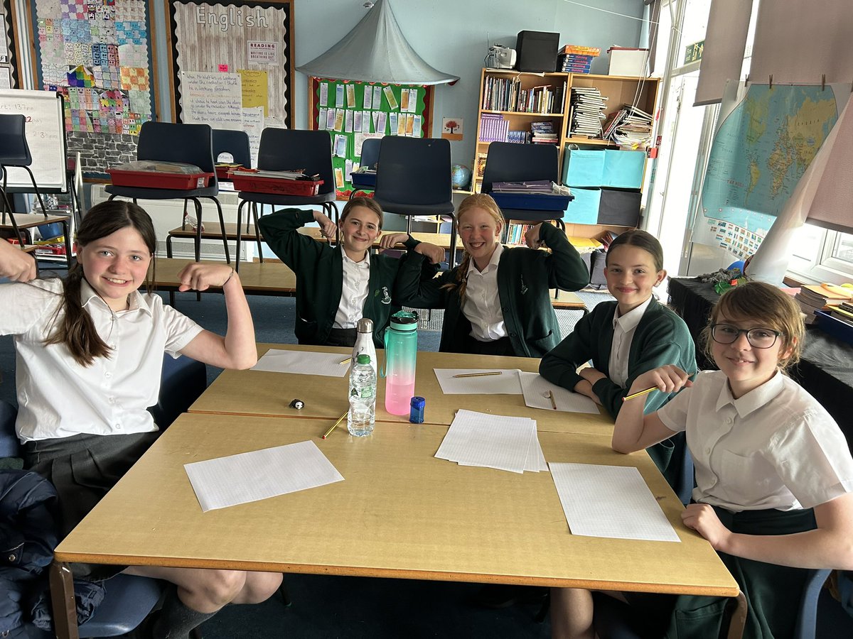 TheCranbourne's tweet photo. The year 6 maths teams are ready for the Maths Challenge. Good luck teams.
@Hertsmaths https://t.co/SyV4AIuR7j