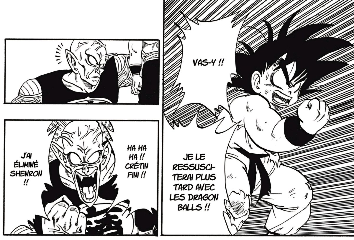 DailyPanelDB's tweet image. Chapitre 160

Goku pense pouvoir ressusciter Ten Shin Han grâce à Shenron...

#DBpanel #DragonBall