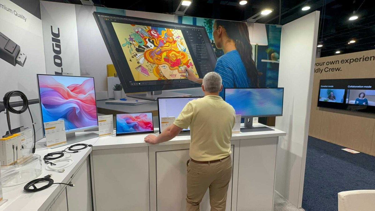 AlogicCorp's tweet photo. โจ InfoComm 2024 โ Day 1โจ
#Alogic has unveiled six ground-breaking products in the #Display and Smart #Connectivity segments in the presence of tech experts, media, and delegates from across the globe.
Join us at Booth C6234 to explore these innovations!
#InfoComm2024 #ALOGIC https://t.co/TbX00v6bo0