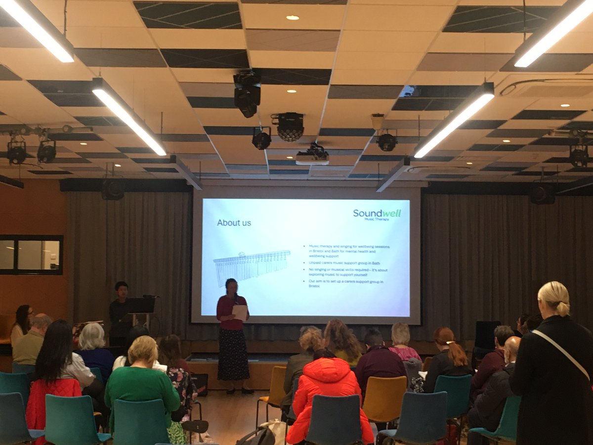 Great session from <a href="/SoundwellMTT/">Soundwell</a> at Caring Matters!
#carersweek