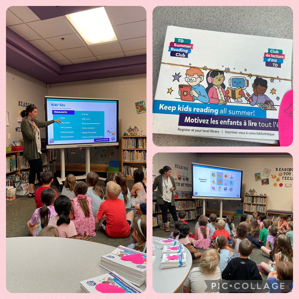 DavidsonGUA's tweet photo. Thank you Ms.Kristal! We look forward to visiting the OPL library this summer. @ColleenChishol1 @AngelsOCSB https://t.co/A2LrgD3YCd