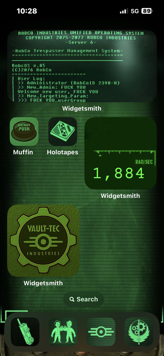 trenard2000's tweet photo. Added a “working” rad meter and made a few adjustments. Put in a muffin button too. IYKYK
#Fallout #FalloutTheme https://t.co/bNuJLVQR1P