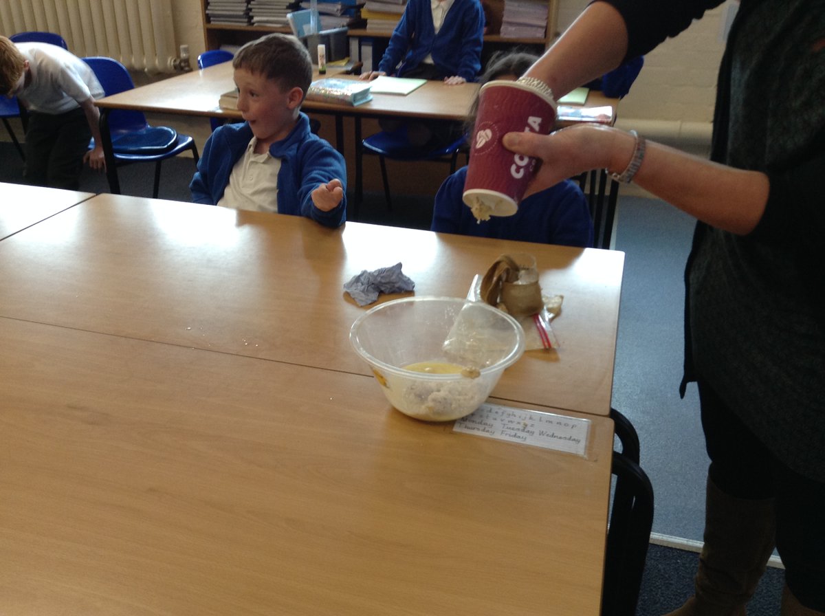 latimerprimary's tweet photo. 4LV have had great fun this afternoon making a model of our digestive system. #Latimerscience #bringingsciencetolife #whatexcitement https://t.co/ru7NjF5AsI