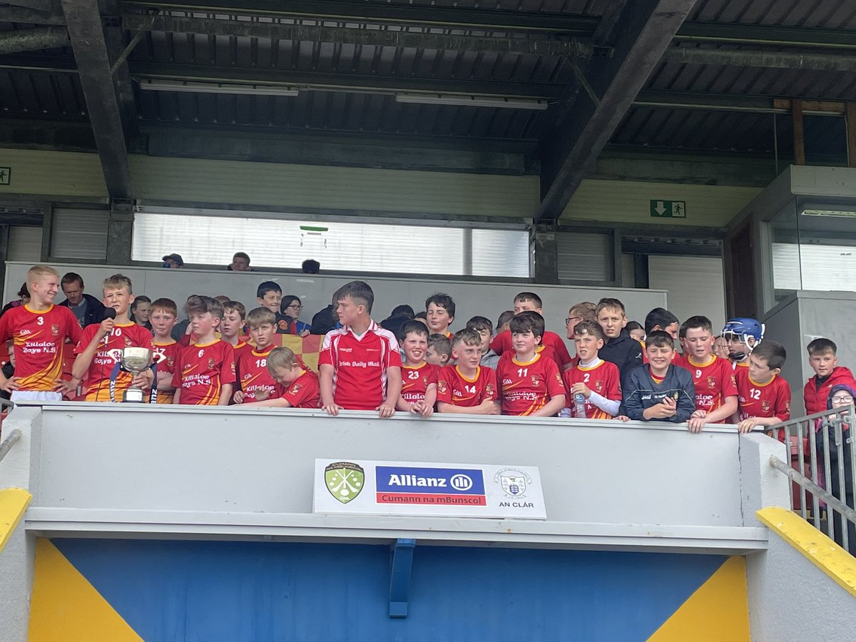 CnambunscolanChlair (@cnambanchlair) on Twitter photo Division 2 - What a fantastic game well done to all. Killaloe Boys NS. Winners knockanean NS a super performance to the bitter end <a href="/cnambnaisiunta/">Cumann na mBunscol</a> <a href="/AllianzIreland/">Allianz Ireland</a> Division 2 - What a fantastic game well done to all. Killaloe Boys NS. Winners knockanean NS a super performance to the bitter end <a href="/cnambnaisiunta/">Cumann na mBunscol</a> <a href="/AllianzIreland/">Allianz Ireland</a>