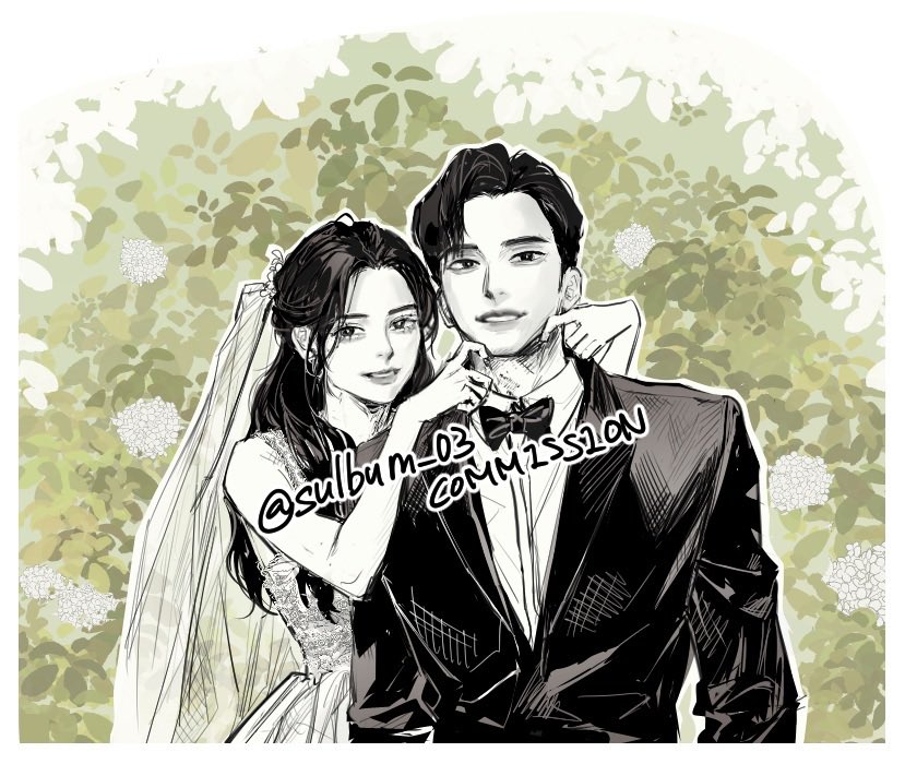 낙서 커미션 작업물 