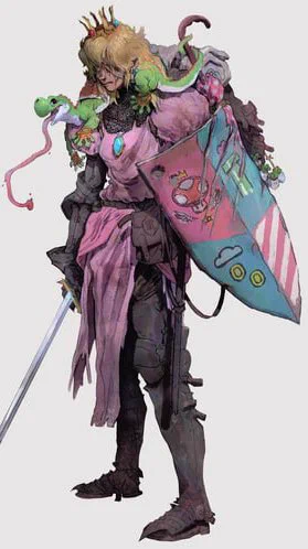 Princess Peach by Anjin Anhut 