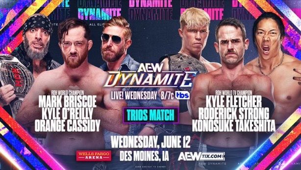 BrianTSchlaf's tweet image. Awesome tag team match on #AEWDynamite #AEW #TBSNetwork