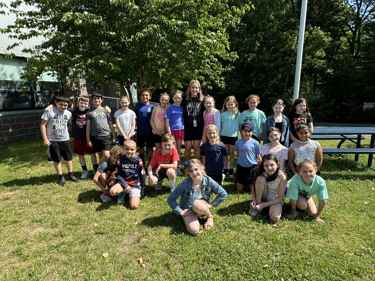 Bittersweet last day with this special group! We’ve learned a lot and had some good laughs along the way! Thankful to each of these kids for teaching me a thing or two about life!! <a href="/elmwalpole/">Elm Street School</a>