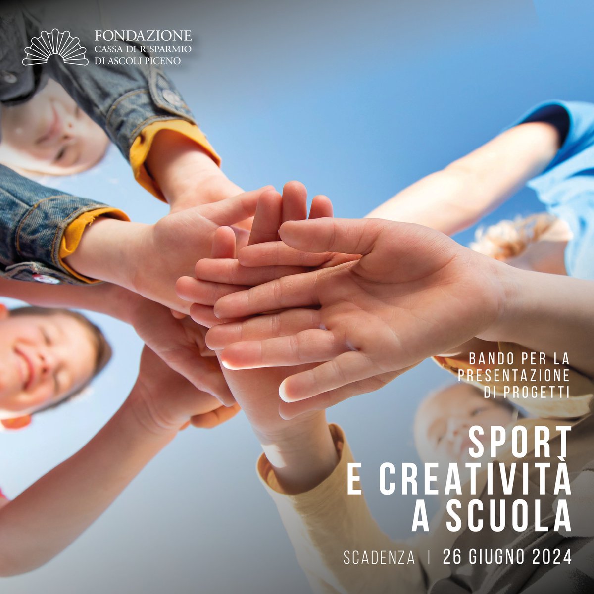 "Sport e creatività a scuola": c'è tempo fino a mercoledì 26 giugno per la presentazione di progetti! ⌛️

Scopri di più ➡️ lc.cx/YkEzGM

#FondazioneCarisap #SportECreativitàAScuola