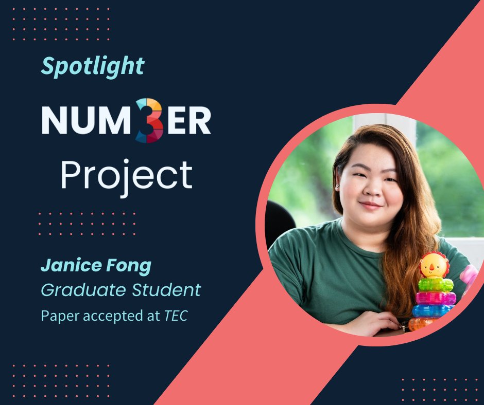 UOCTLResearch's tweet photo. Congratulations to Janice Fong on her first author publication at TEC! Janice is a graduate student on the Number Project and the publication is focused on how educators can communicate with families about engaging in math activities in the home. https://t.co/5cQ8lvFlbd https://t.co/OvS8iZ04lZ