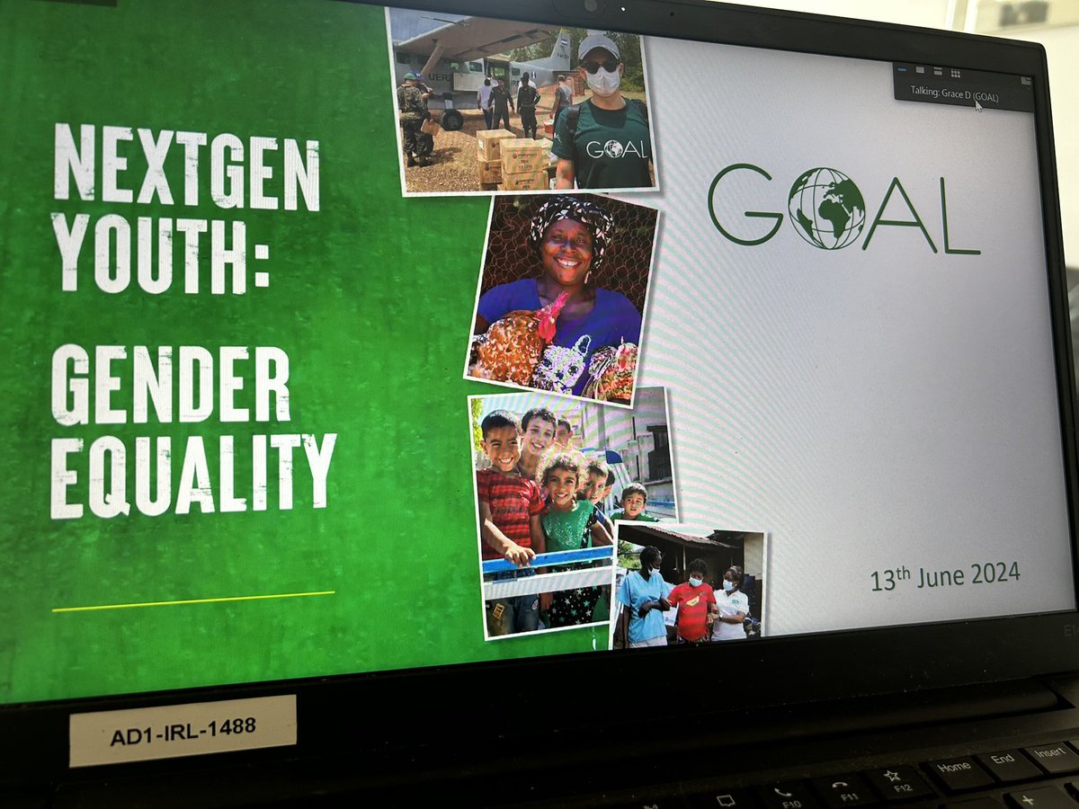 GOAL NextGen (@goalnextgen) on Twitter photo Kicking off the third GOAL NextGen Youth Programme session with a
presentation from <a href="/GOAL_Global/">GOAL Global</a>’s Gender Equality and Social Inclusion Advisor, Grace!
<a href="/GOAL_Global/">GOAL Global</a> <a href="/Irish_Aid/">Irish Aid</a> #NextGen Kicking off the third GOAL NextGen Youth Programme session with a
presentation from <a href="/GOAL_Global/">GOAL Global</a>’s Gender Equality and Social Inclusion Advisor, Grace!
<a href="/GOAL_Global/">GOAL Global</a> <a href="/Irish_Aid/">Irish Aid</a> #NextGen