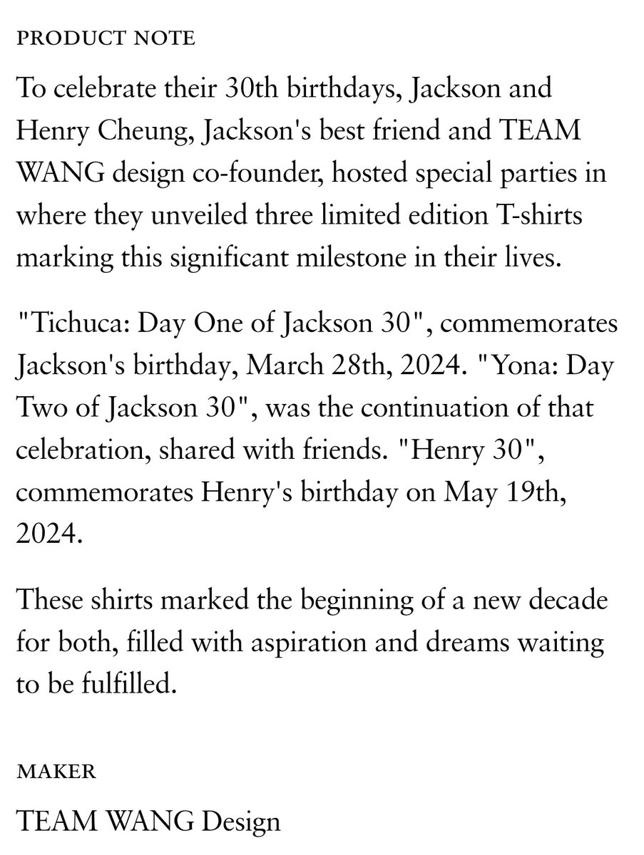 TEAMWANGCREW's tweet photo. อยากทำมั่ง เสื้อ #JACK30N คือเหมาะมาก เป็นที่ระลึกว่าแจ็คสันเลือกเมืองไทย เลือกที่จะก้าวเข้าสู่ปีที่ 30 ของชีวิตที่บ้านเรา พร้อมกับครอบครัวและทุกคนที่เค้ารัก ☺️ มันใจฟูที่รับรู้ว่าเค้ารักบ้านเราขนาดนี้อะ 🥹 @JacksonWang852 
#JacksonWang 
#JACKSONWANGXJOOPITER 
#TEAMJOOPITER 
#王嘉尔