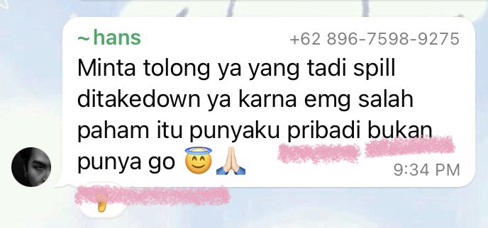 HELP RT PLEASE ‼️ scammer <a href="/myghans_/">𝐇𝐚𝐧𝐬 🥢 REST</a> 

nyolong foto proof aku untuk di up ke GOnya. awalnya aku maklum, karena posisinya hans memang beli rpwp di aku, tapi dia ternyata declare kalau rpwp yang dia beli di aku punya dia pribadi dan bukan yang dijual di GO.

sama aja nipu, dong?