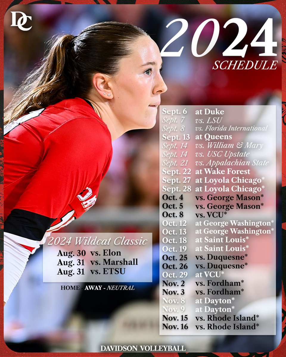 Davidson Volleyball tweet media