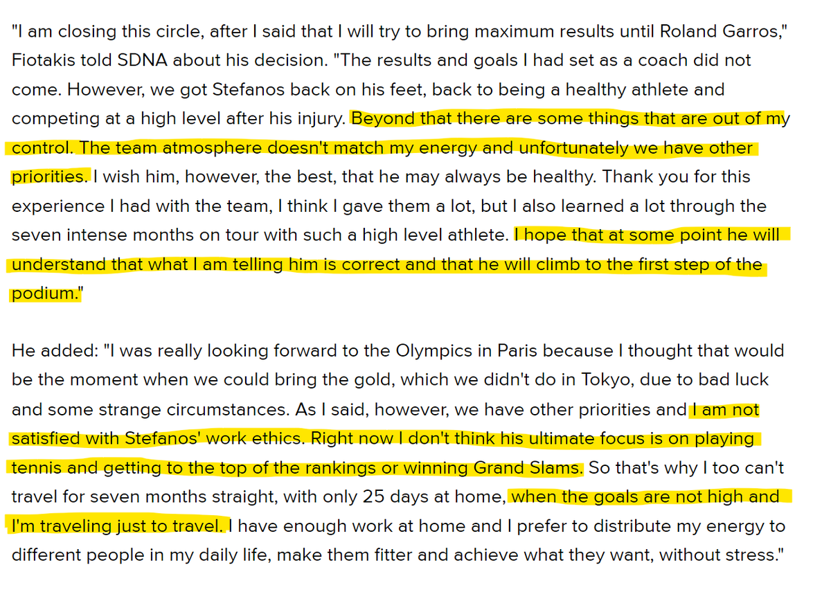 GerdaPardiac's tweet photo. I knew something went wrong bc Christos posted in his insta something along the lines "you don't need to hear someone talk, his actions say all about him" - paraphrasing.

This is from the mouth of long term friend and the guy who works with many other professional athletes. https://t.co/gzzl9fcmsj