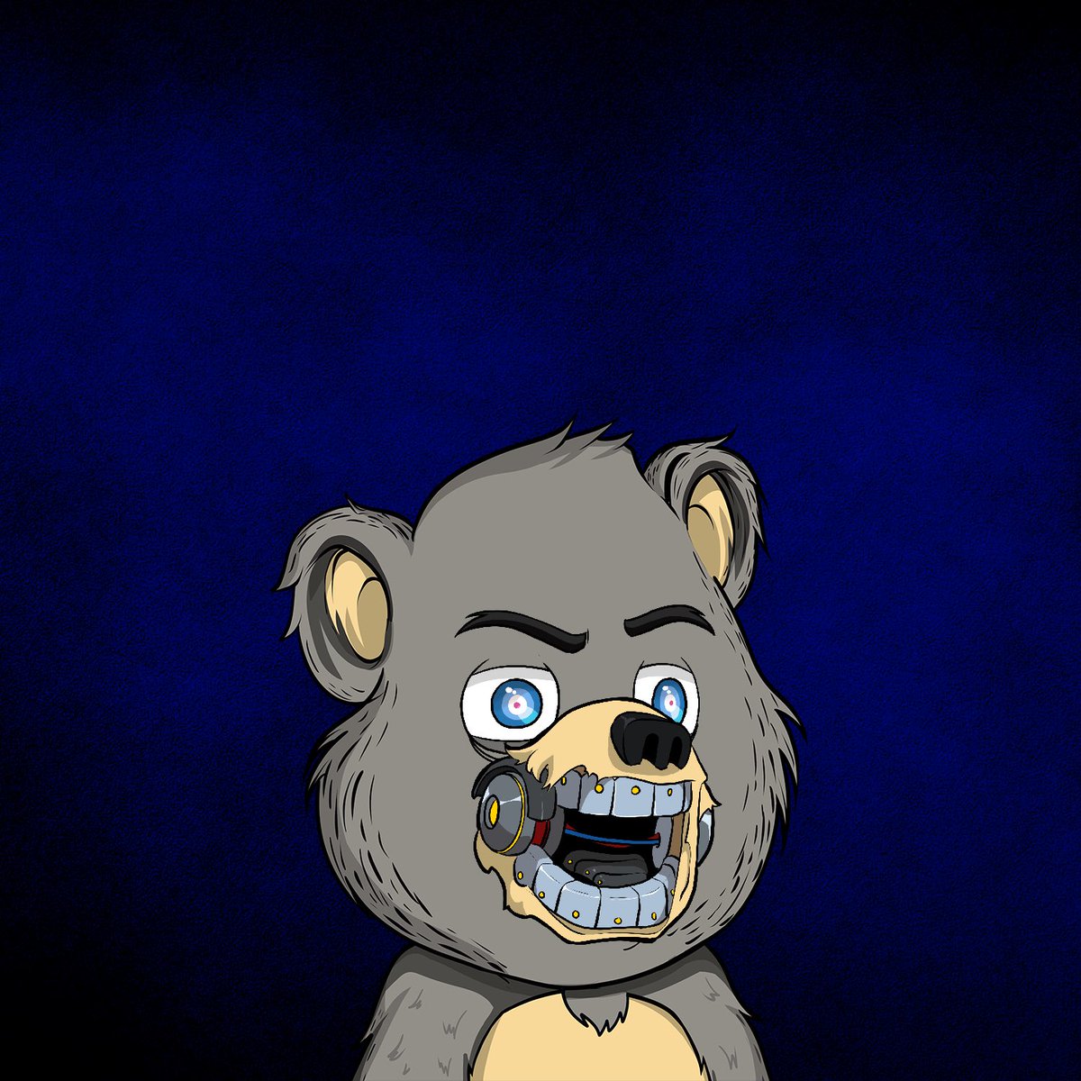 𝐁𝐀𝐙 | This Cyborg Bear has his hands full with Dex. 

🔹If you haven’t met Baz &amp; Dex in our Manga yet, check out our 1st Chapter here on dReader ➡️ dreader.app/comic/misfits