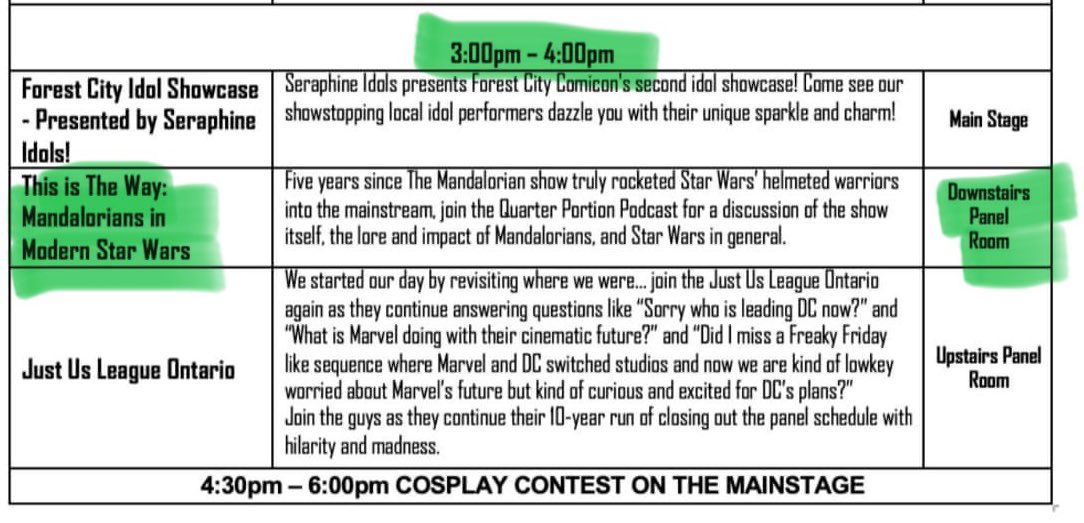 We’re headed to <a href="/ForestCtComicon/">Forest City ComiCon</a> once again for another live panel / episode recording! This year’s panel is “This Is The Way: Mandalorians in Modern Star Wars,” at 3PM in the downstairs panel room.

Bring your questions and we’ll see you there!