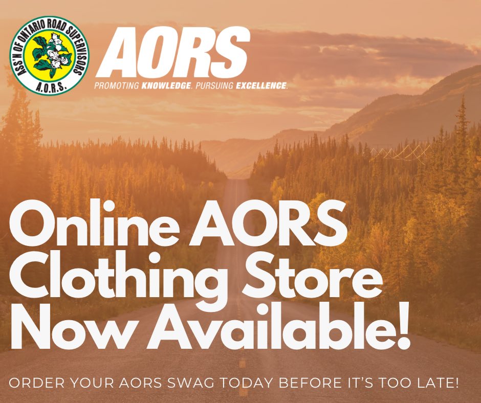There is only 2 weeks left to order your AORS branded clothing! Don’t miss your chance!

Don’t delay and get your order in: aors.talbotstore.com/en/cad/