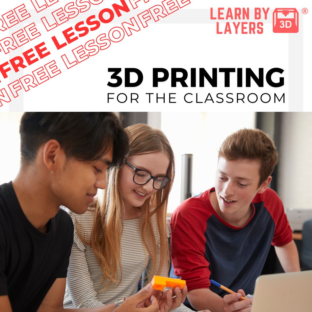 learnbylayers's tweet image. Boost your teaching toolkit with up to 30% off and a free #3DPrinting lesson from @LearnbyLayers! Engage your students with cutting-edge content, for a limited time at learnbylayers.com #STEM  #teach3dprinting #stemlessons #3dprintinghelp #teachtech #highschooltech