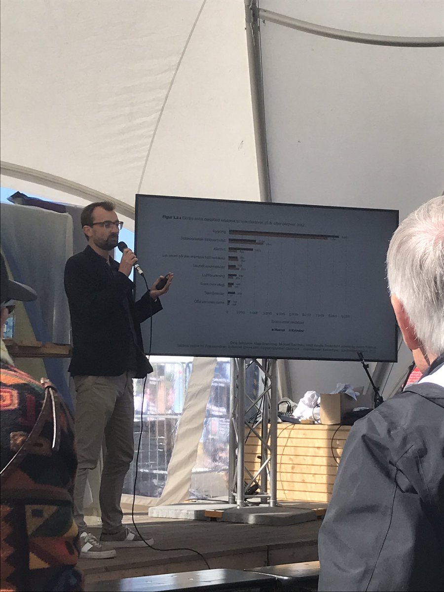 Kommercielle kræfter i sundhed der påvirker vores sundhed - både alkohol, tobak, usunde fødevarer står for 19.000.000 dødsfald om året globalt. <a href="/MHulvejRod/">Morten Hulvej Rod</a>  #fm24 #sundpol