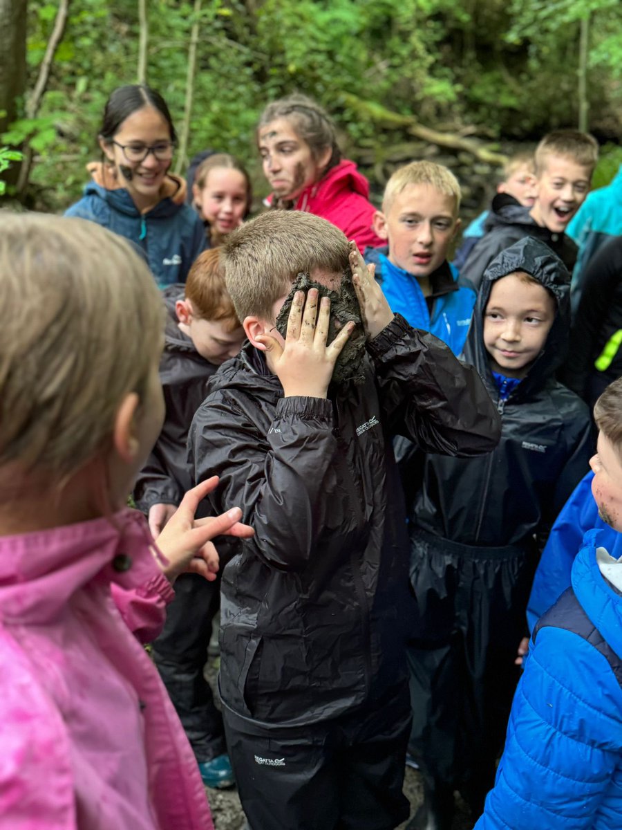 Lakeside_school's tweet photo. You have got to love getting wet and muddy @CliffeHouse #sorryparents https://t.co/tdL5W4Mjfa