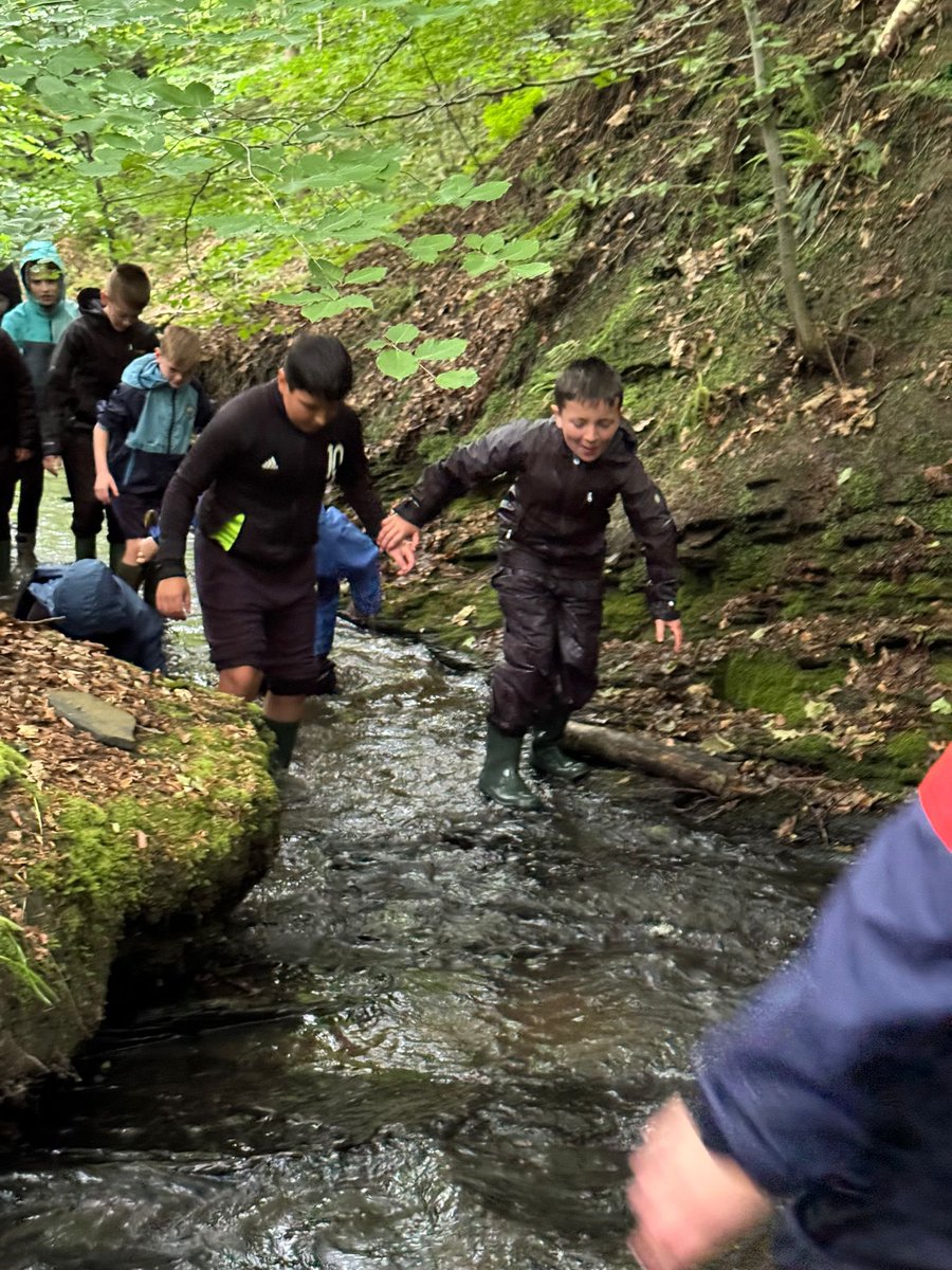 Lakeside_school's tweet photo. You have got to love getting wet and muddy @CliffeHouse #sorryparents https://t.co/tdL5W4Mjfa
