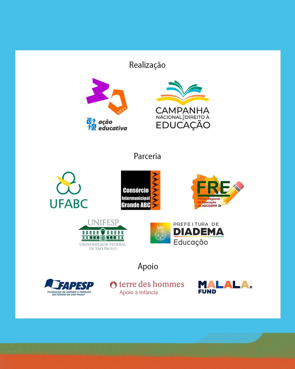 camp_educacao's tweet photo. 🟠 SEMINÁRIO 10 ANOS DE PNE, E AGORA?
🗓️ 17/06 (segunda), das 18h30 às 21h
📍 Ação Educativa - Rua General Jardim, 660 - Vila Buarque, São Paulo/SP
#PraTodoMundoVer
Descrição dos cards em texto alternativo. https://t.co/CzAodFOa9K