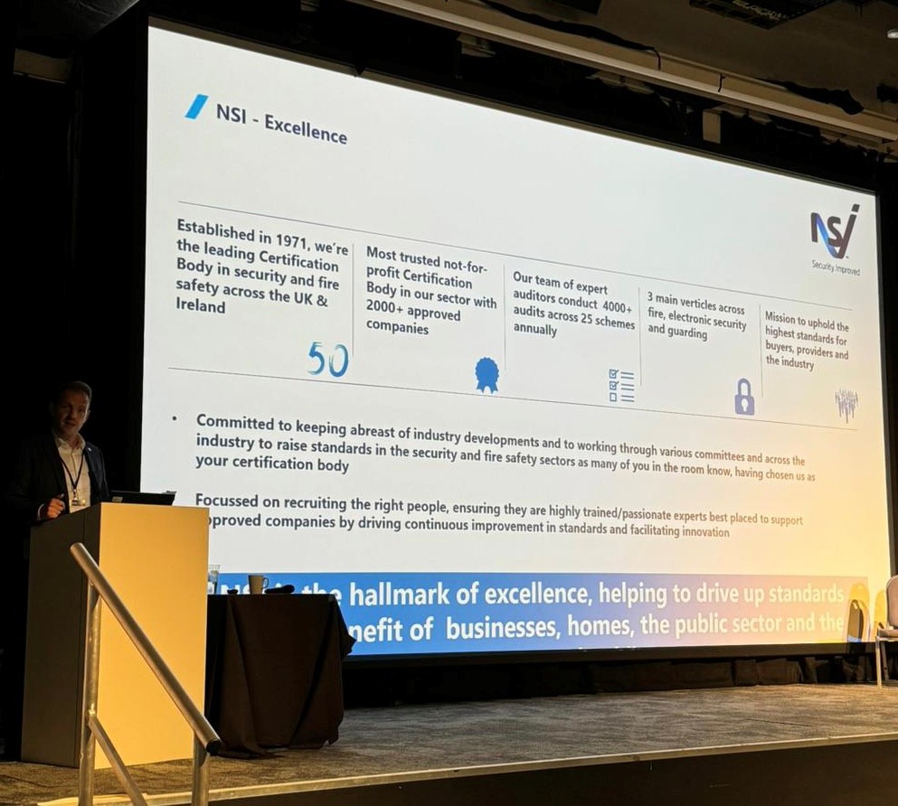 NSI_Approved's tweet photo. ๐ค If you're attending today's #SMLive, don't miss our CEO Richard Fogelman speaking now on '๐ฆ๐ฎ๐ณ๐ฒ๐ด๐๐ฎ๐ฟ๐ฑ๐ถ๐ป๐ด ๐ฆ๐๐ฐ๐ฐ๐ฒ๐๐: ๐ง๐ต๐ฒ ๐ก๐ฆ๐ ๐ฅ๐ผ๐๐๐ฒ ๐๐ผ ๐ฆ๐ฒ๐ฐ๐๐ฟ๐ถ๐ป๐ด ๐๐ป๐ฑ๐๐๐๐ฟ๐ ๐๐
๐ฐ๐ฒ๐น๐น๐ฒ๐ป๐ฐ๐ฒ!
#SecurityMattersLive #IndustryExcellence #SMLive https://t.co/RmQv7PHjzY