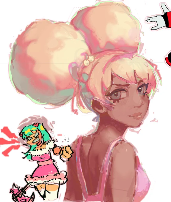 do any mooties wanna art trade.. i can draw your something if you draw  a oc or two of mine <:3 