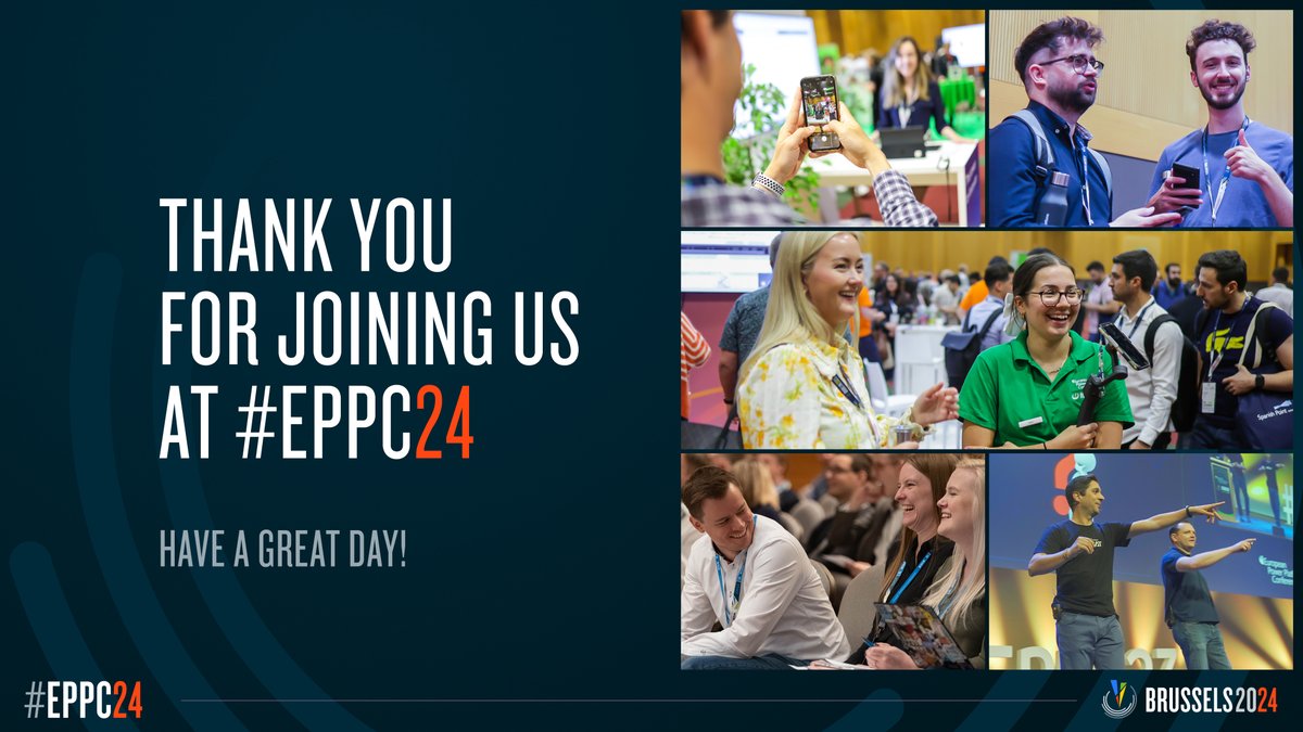 EuropeanPPC's tweet photo. Thank you everyone!! From the bottom of our heart thank you for attending #EPPC24. We loved being with you this week. We hope you all had an incredible time! π€©β£οΈ https://t.co/Em9JkpPgew