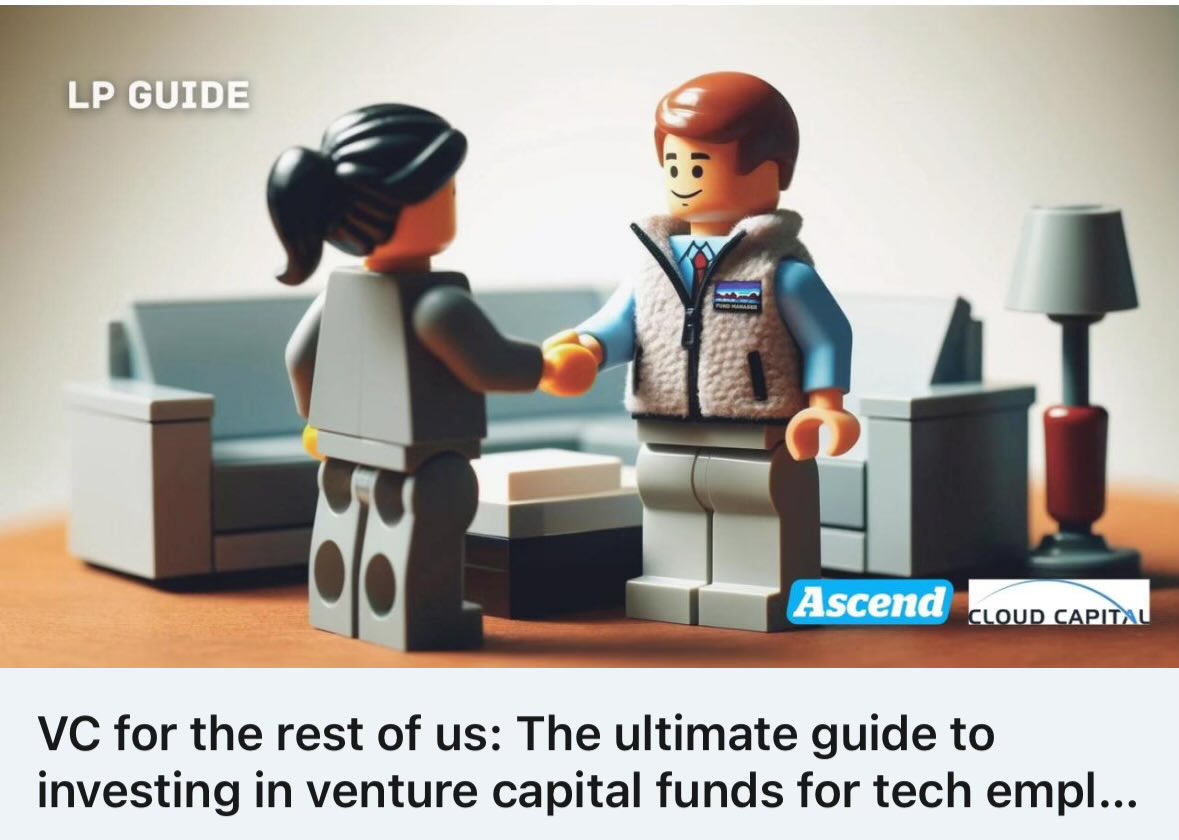we wrote a guide for the “venture curious” lp - vc for the rest of us!