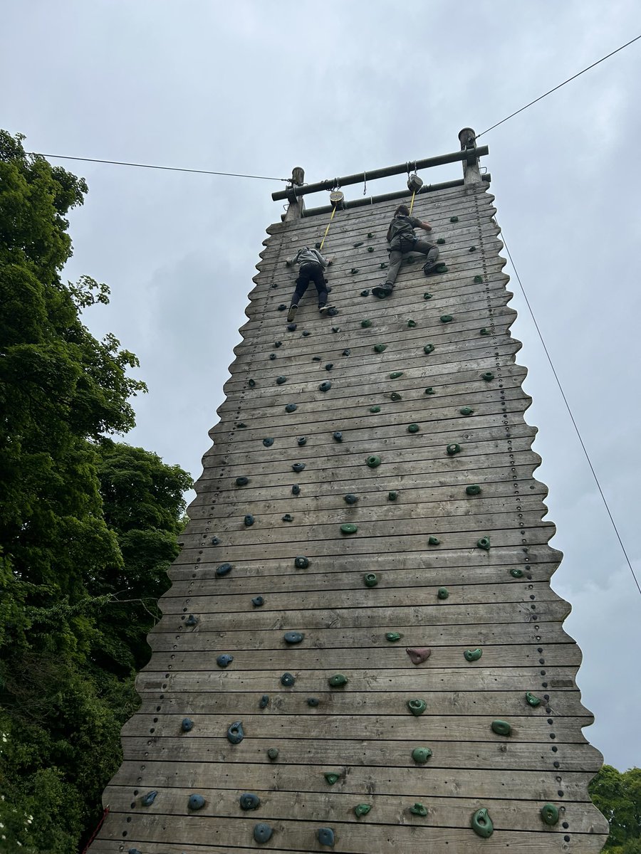 jmi_sc's tweet photo. Sensory challenge, climbing and vertical challenge this afternoon! The kids are riding to every challenge even with a bit of rain 🌧️☺️ https://t.co/qLibvYvttP