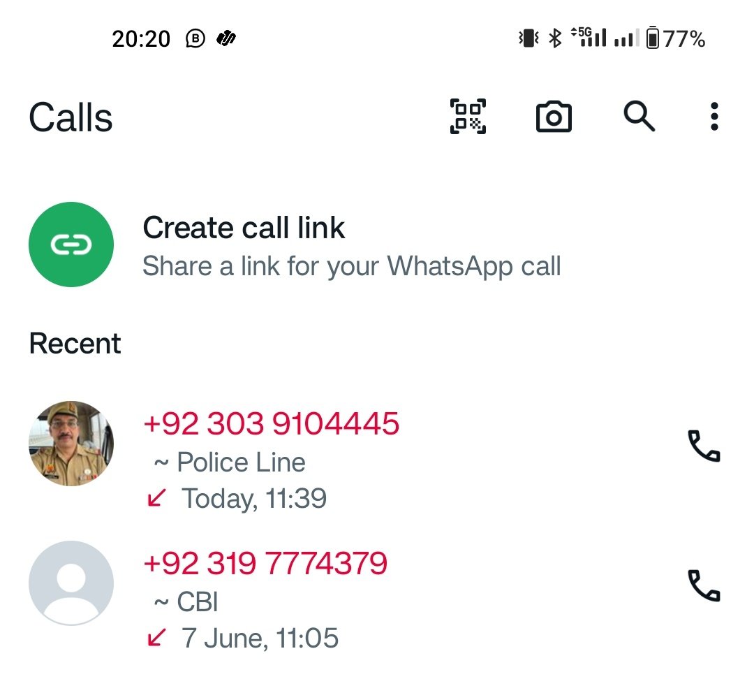 buzaround's tweet photo. @DGP_Goa I received 2 WhatsApp calls from +92 number. But  since +92 is ISD code of Pakistan, I didn't answer calls and blocked them. Sharing screen shots of the numbers. https://t.co/BQgS4sCdVH