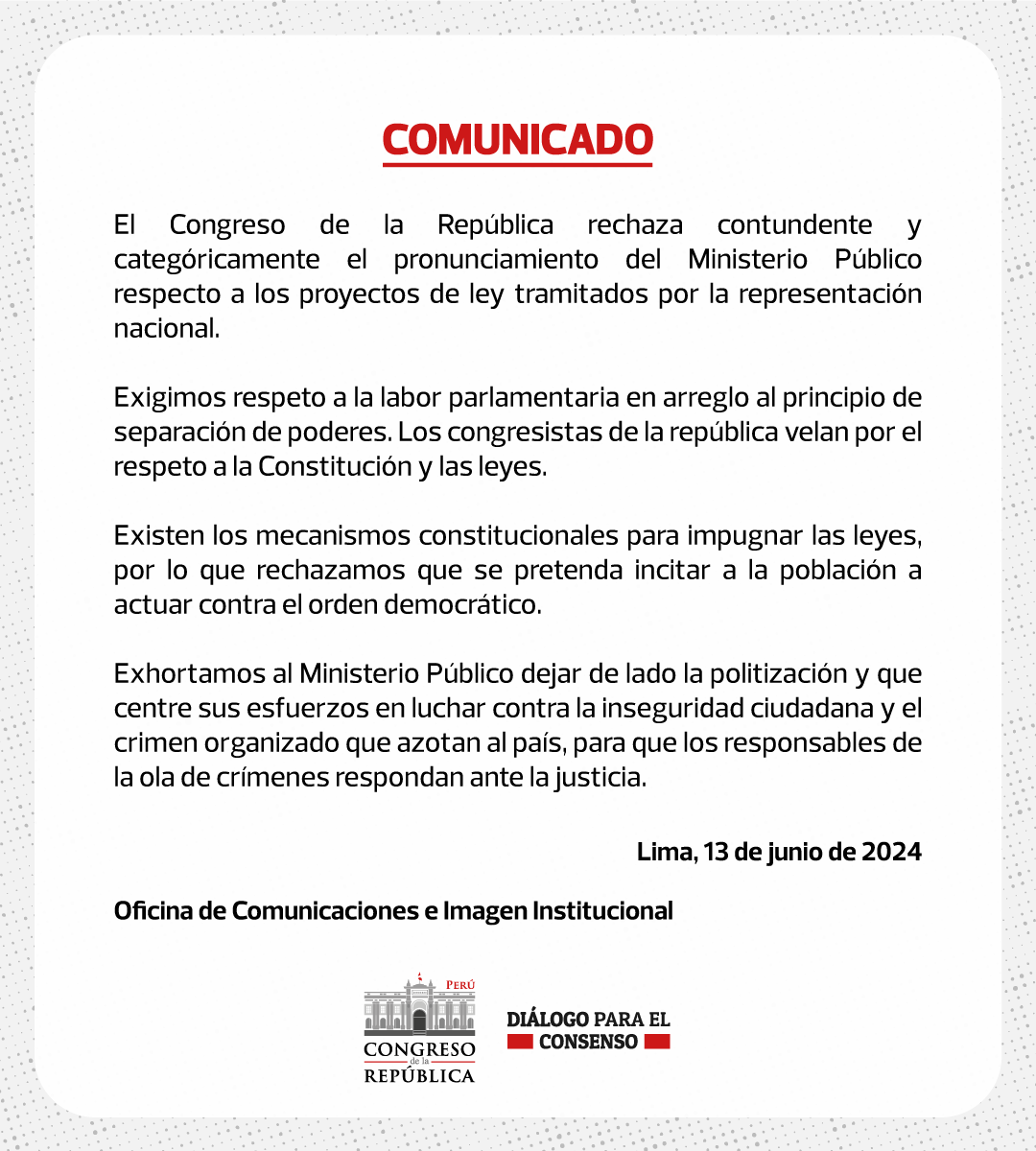 Congreso del Perú 🇵🇪 tweet media