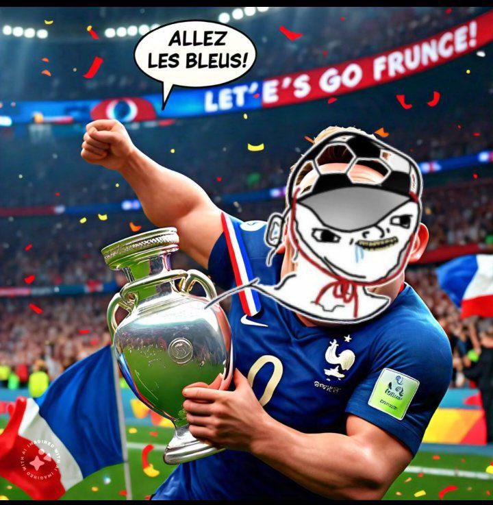 EmmyKing100's tweet photo. @cryptomanran π«π· YURO 2024 is so close we can almost taste it! Join $FRUNCE for ze ultimate football fiesta! β½π₯ #YURO2024 #FRUNCERevolution @FrunceLeSol CA: DfbhtQw1pbcLHufXnmc3Pq43hwNVwsYaqiCz4tXUnYbE https://t.co/MYPZo73scD
