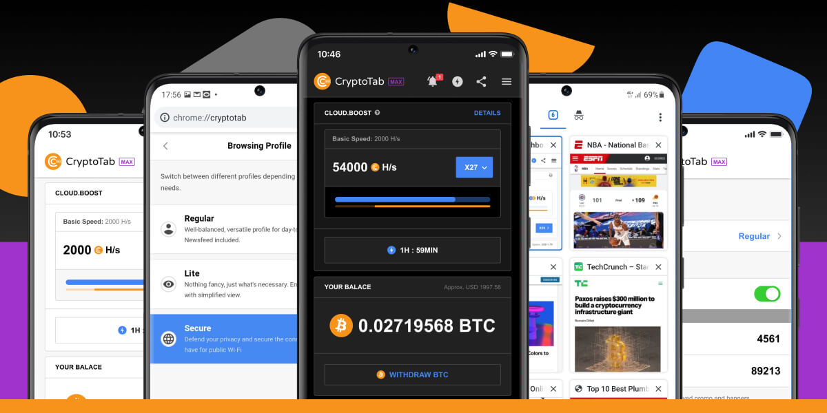 Googleproads's tweet photo. Start mining on Crypto Tab Pool any Currency you can choose 
#BTC #USDT #USDC #ETH 
https://t.co/q5G5V0hWSy https://t.co/6YyboEZdD8