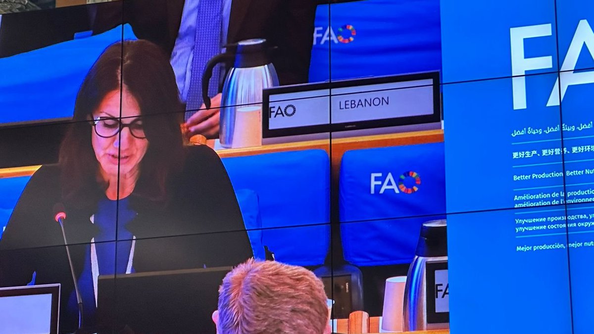 IDLO's tweet photo. At @FAO's #CL175, we underlined the crucial role of the #RuleOfLaw in advancing food systems transformation that is fair, equitable, and inclusive, and which can contribute to #ClimateJustice and conflict prevention.
👉Read our statement: https://t.co/Dw03QhXjch https://t.co/IKgOpvYPya
