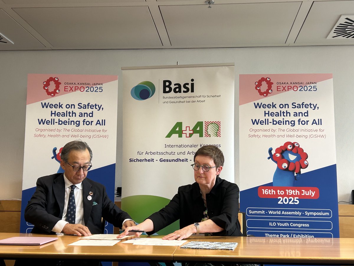 MOU for Osaka
Memorandum of Understanding (MOU) was signed between IGSAP and ENETOSH for The Global Initiative for Safety, Health &amp; Wellbeing Week (GISHW) at EXPO 2025 in Osaka: gishw.com