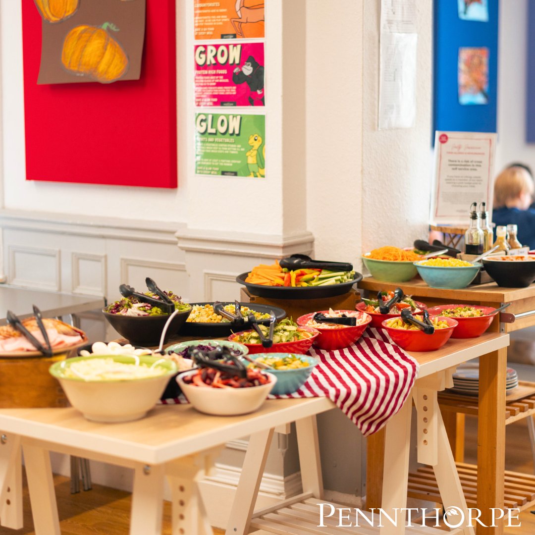 We have been celebrating 'Healthy Eating Week' promoting healthy choices here at Pennthorpe, this week. With the amazing support of our on-site <a href="/HolroydHowe/">Holroyd Howe</a> team, the children continue to enjoy delicious meals (the Tuesday curry day is a particular favourite) #dining #holroydhowe