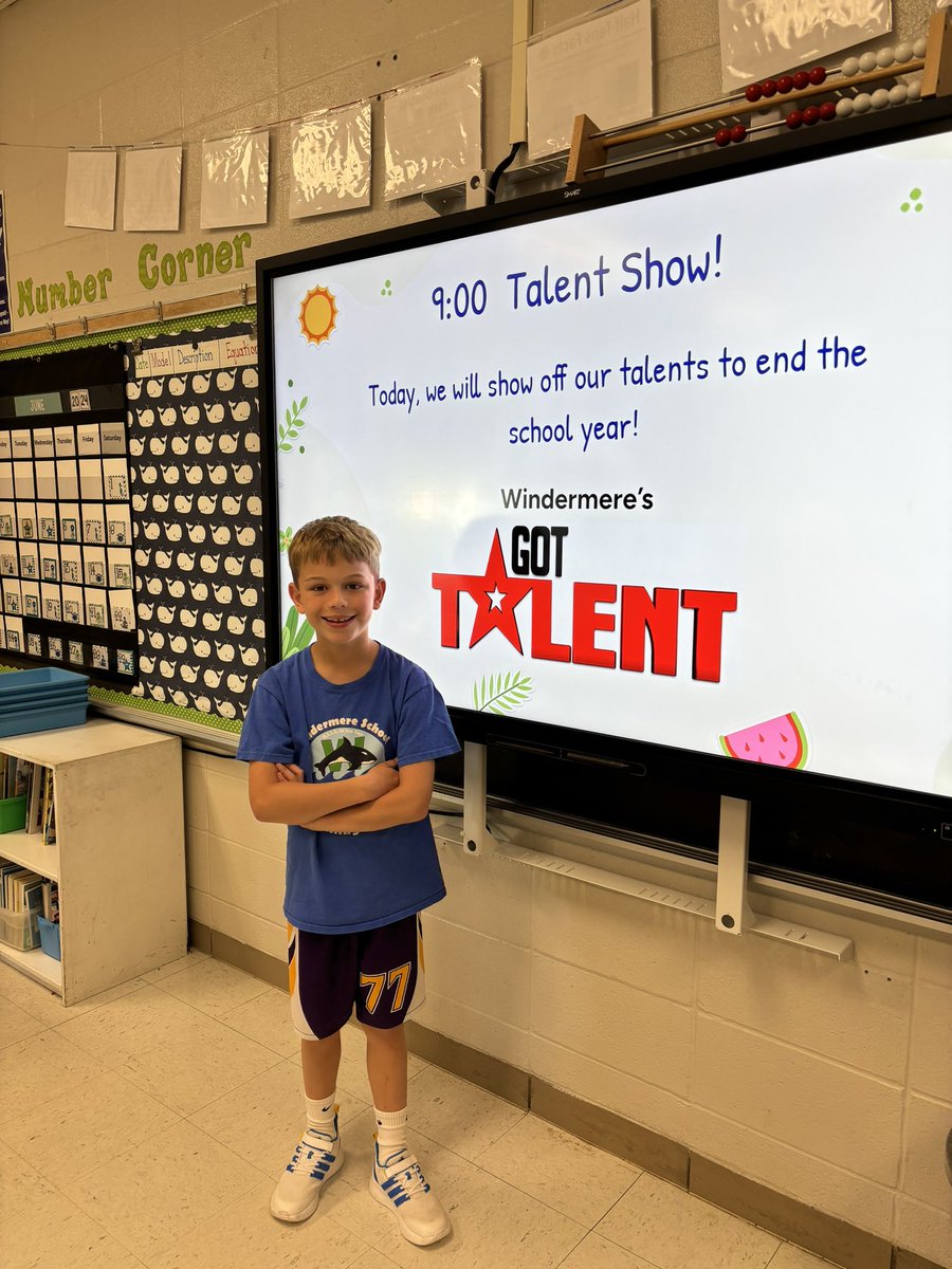 MrsJackopsic's tweet photo. Windermere’s Got Talent! We had the traditional last day of school talent show today and these kiddos have a lot of talents! It’s so nice to see how they shine outside of school. Happy Last Day! @WindyWhales https://t.co/EPsbZQIHob