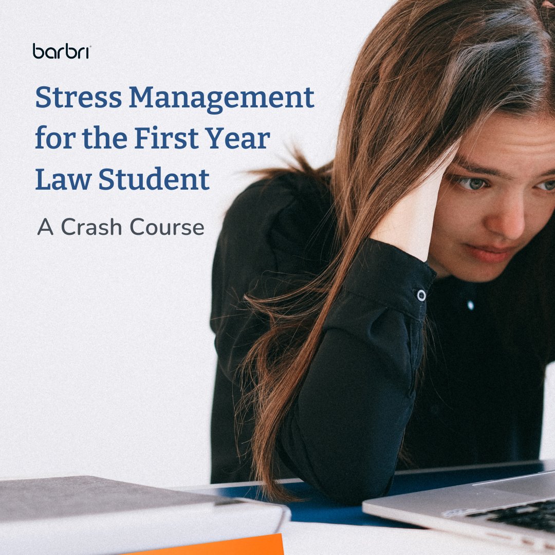 LawPreview's tweet photo. Stress management during your first year of law school is crucial.

Consider resources like the BARBRI 1L Mastery program, which covers essential 1L courses &amp; provides study aids &amp; video lectures.

Enroll here: https://t.co/lu3bqoJFLy https://t.co/lHgJtctM99