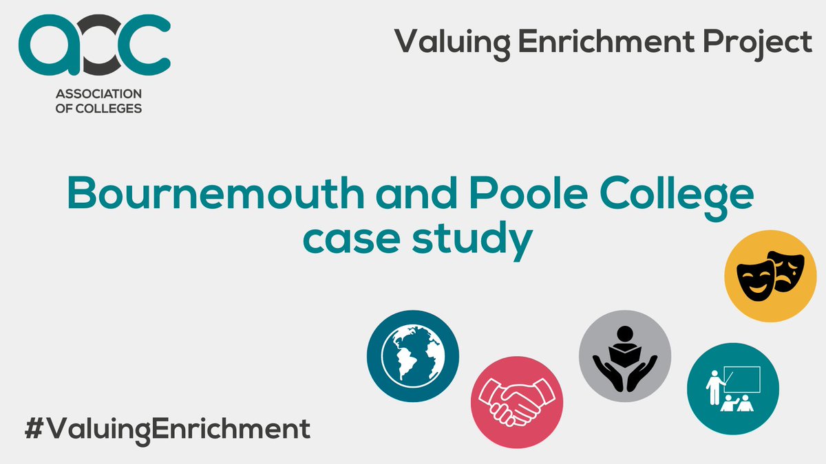 <a href="/BPCollege/">Bournemouth & Poole College</a> hosts an annual student conference with workshops, seminars and networking sessions for students to engage with, which provides students with the opportunity to experience a professional conference. #ValuingEnrichment

Read more here:
aoc.co.uk/bournemouth-an…
