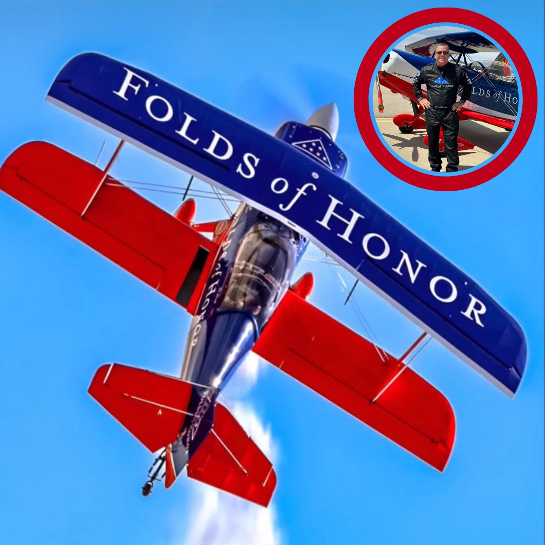 celebrate_stl's tweet image. Aerobatic pilot Ed Hamill will be soaring through the skies at Celebrate Saint Louis in his Folds of Honor plane! ✈️🎆🌟 #CelebrateSTL #EdHamill #FoldsOfHonor
