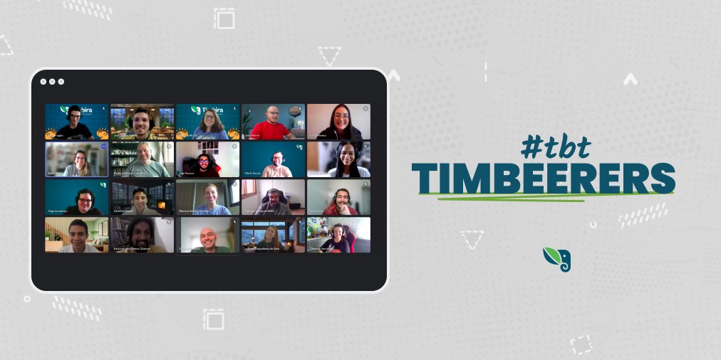 Hoje é dia de um #TBT muito especial dos Timbeerers! 📸✨

Hoje para relembrar a chegada da Cassiane e da Laura, nossas mais recentes integrantes do squad de relacionamento. Estamos muito felizes com a chegada das meninas.

Mais uma vez, sejam muito bem-vindas à Tribo! 💙🐘