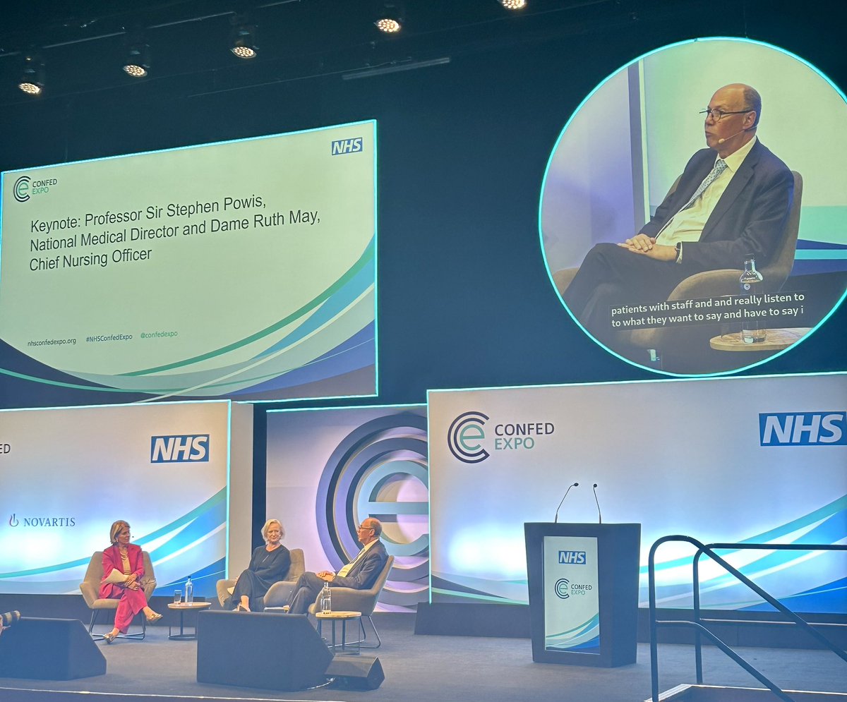 Alex Wilson (@alex_g_wilson) on Twitter photo Q from <a href="/vsmacdonald/">Victoria Macdonald</a> - What’s the best advice you’ve been given in your career?
<a href="/NHSEnglandNMD/">Professor Stephen Powis</a> “the power of multi professional and multi-disciplinary team working.”
@CNOEngland “you’re only as good as your team. Invest in your team.”
👏🏼 💪🏼 👏🏼 💪🏼
#NHSConfedExpo Q from <a href="/vsmacdonald/">Victoria Macdonald</a> - What’s the best advice you’ve been given in your career?
<a href="/NHSEnglandNMD/">Professor Stephen Powis</a> “the power of multi professional and multi-disciplinary team working.”
@CNOEngland “you’re only as good as your team. Invest in your team.”
👏🏼 💪🏼 👏🏼 💪🏼
#NHSConfedExpo