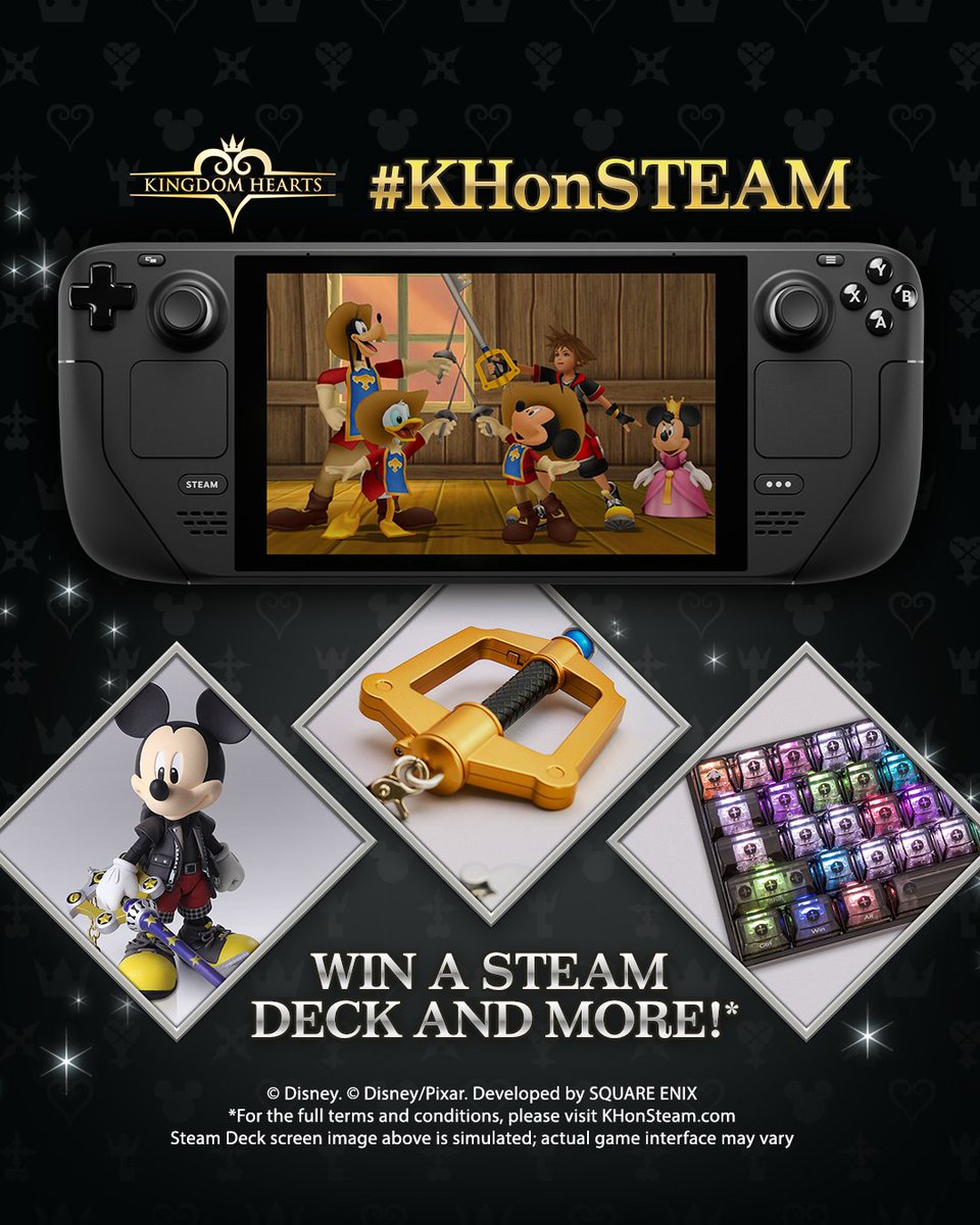 Win a Steam Deck and more in the #KHonSteam sweepstakes.

Enter here: KHonSteam.com